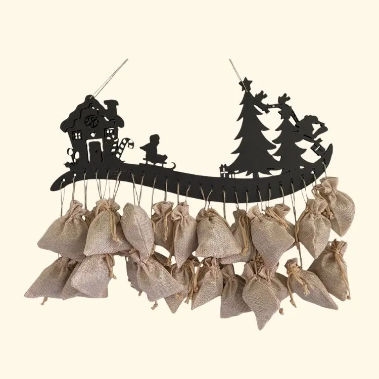 lege adventskalender zelf vullen