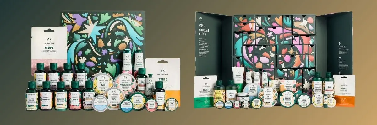 bodyshop adventskalenders vergeleken