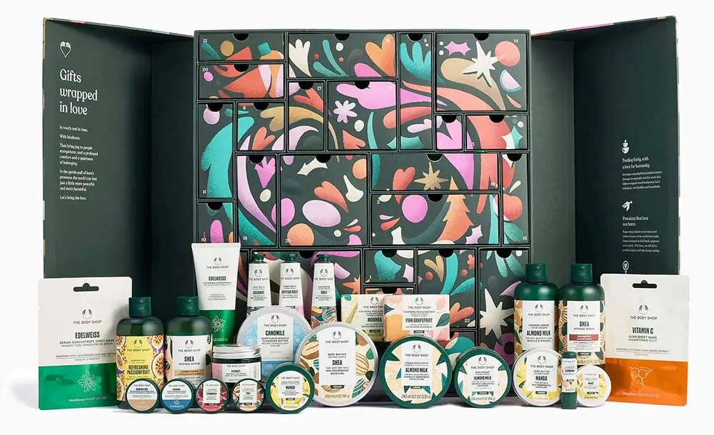 body shop adventskalender 2025