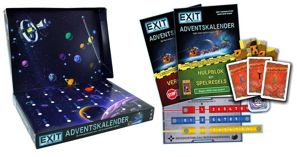 Exit de intergalactische race adventskalender
