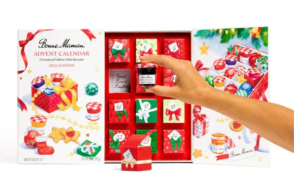 Bonne Maman adventskalender 2026 inhoud