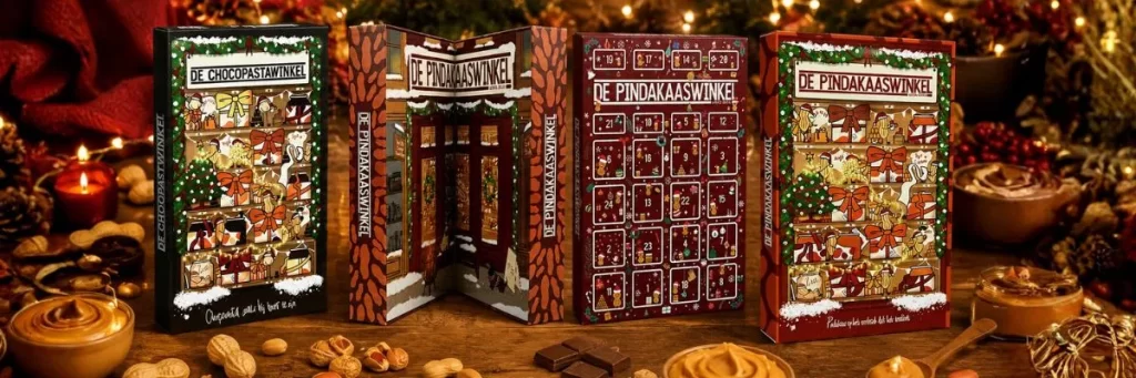 pindakaaswinkel adventskalenders 2026