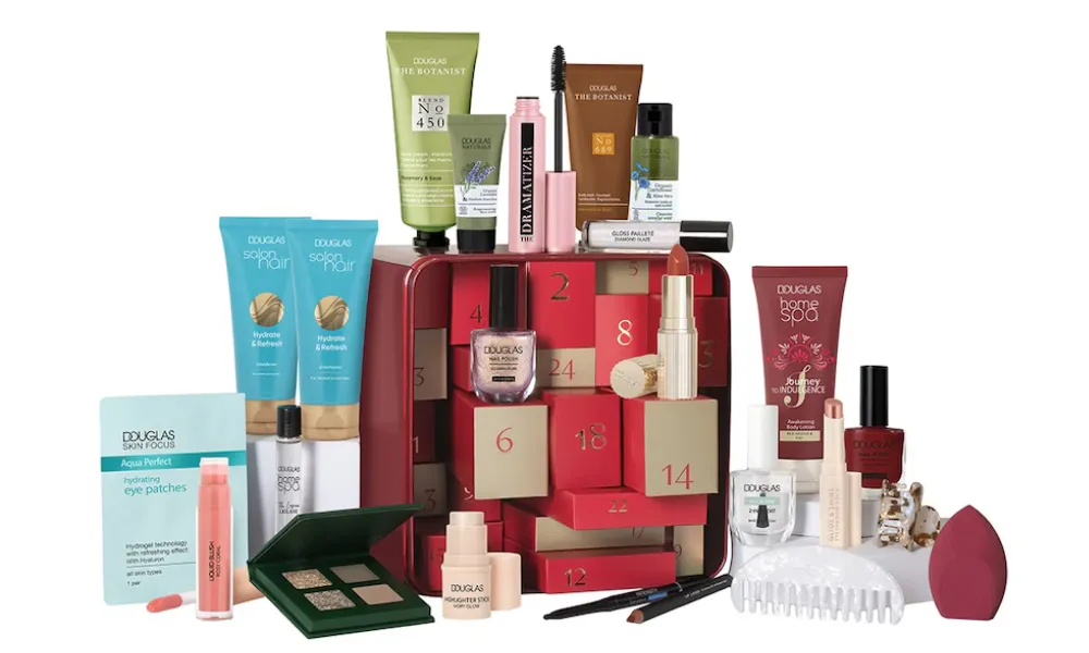Douglas luxury adventskalender 2026 inhoud