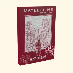 maybelline adventskalender 2026 happy holidays