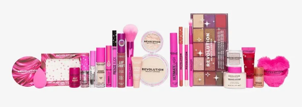 Revolution Beauty adventskalender 2026 inhoud