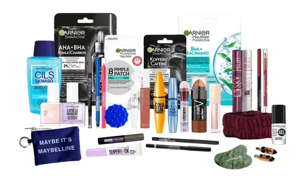 Maybelline Beautiful Holidays adventskalender inhoud