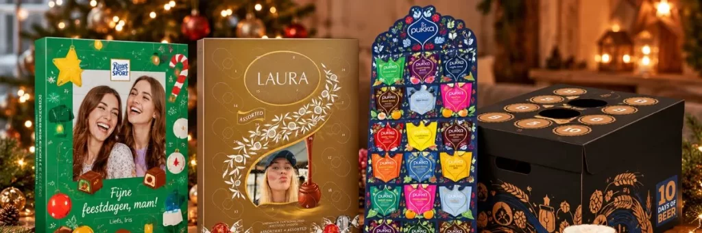 gepersonaliseerde adventskalenders 2026